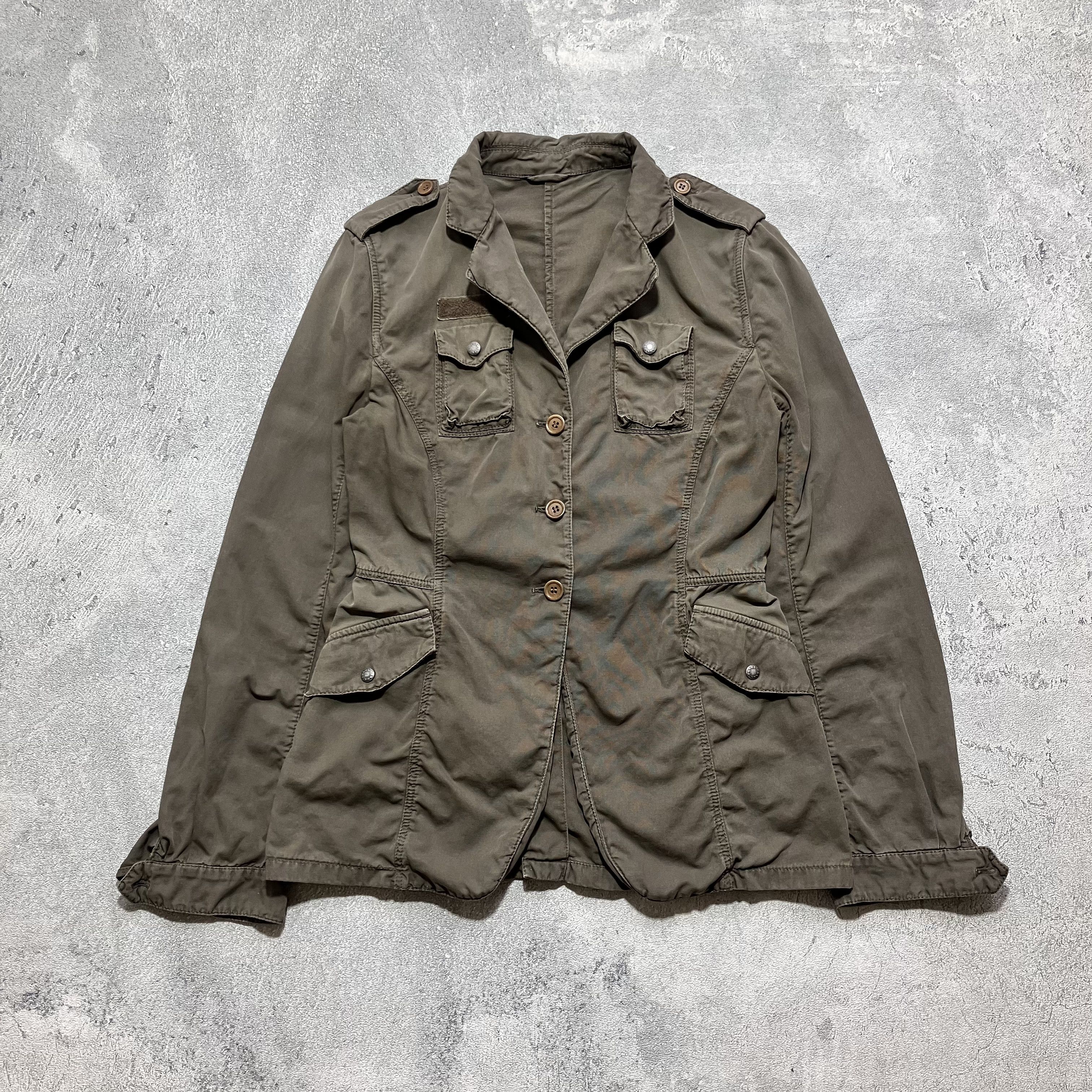 Prada Prada early 2000's green military blazer jackets Size US S / EU 44-46 / 1 - 1 Thumbnail