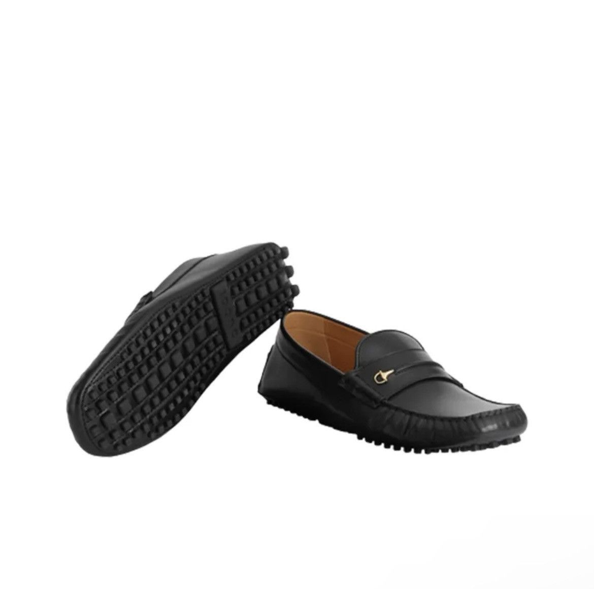 Gucci Gucci Men Gommino Driver Loafers with Half Horsebit Black Size US 9 / EU 42 - 8 Thumbnail