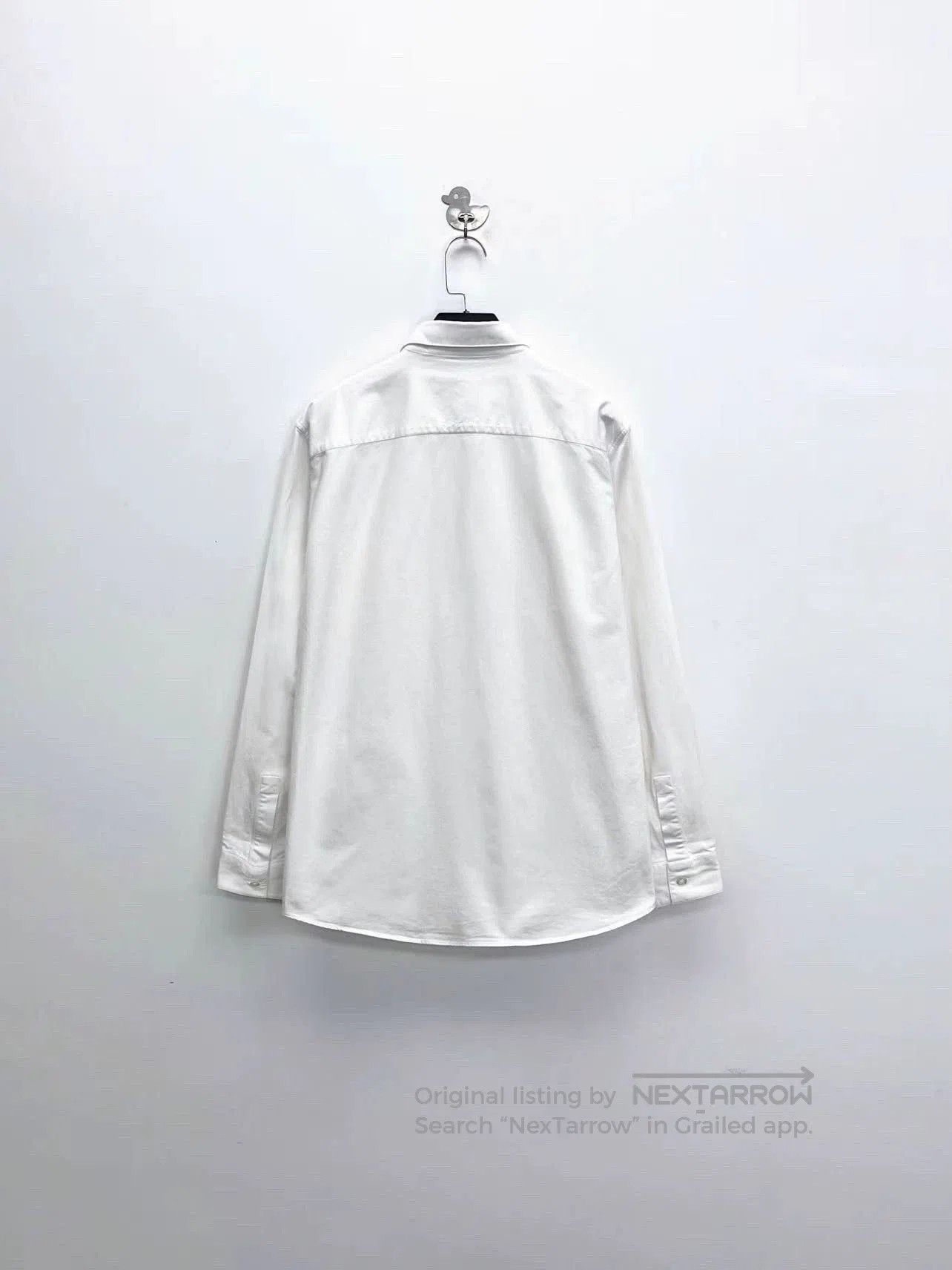 Givenchy Givenchy White Logo Embroidered Shirt Jacket. Size US XL / EU 56 / 4 - 2 Thumbnail