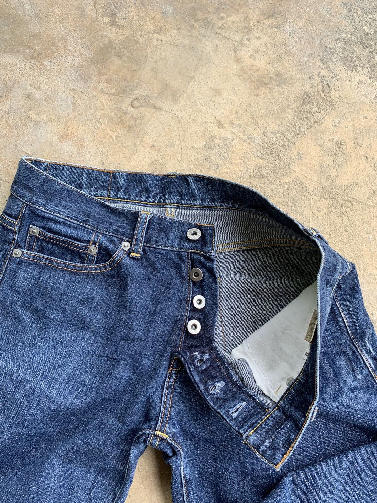 Japanese Brand Nimes De Bleu Selvedge denim Size US 29 - 9 Thumbnail