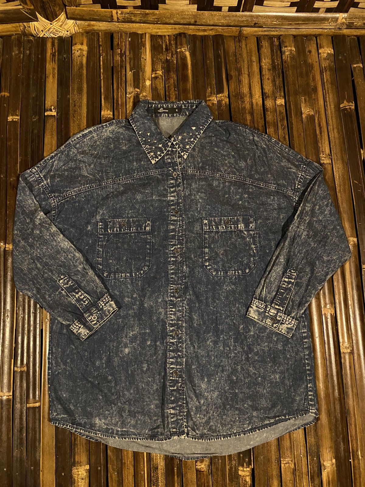 Japanese Brand SUDEWE PUNK STYLE SHIRT Size US XL / EU 56 / 4 - 1 Thumbnail