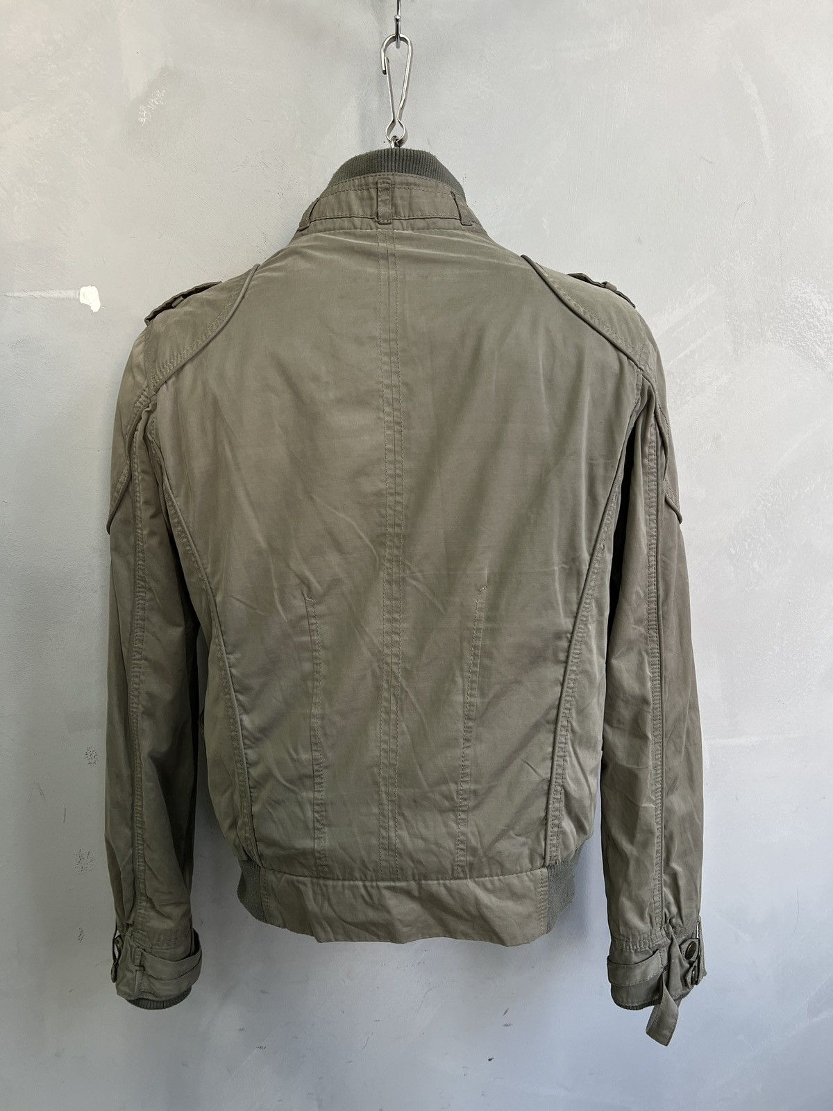 14th Addiction Y2k avant garde cropped bomber jacket dolce gabbana style Size US M / EU 48-50 / 2 - 7 Thumbnail