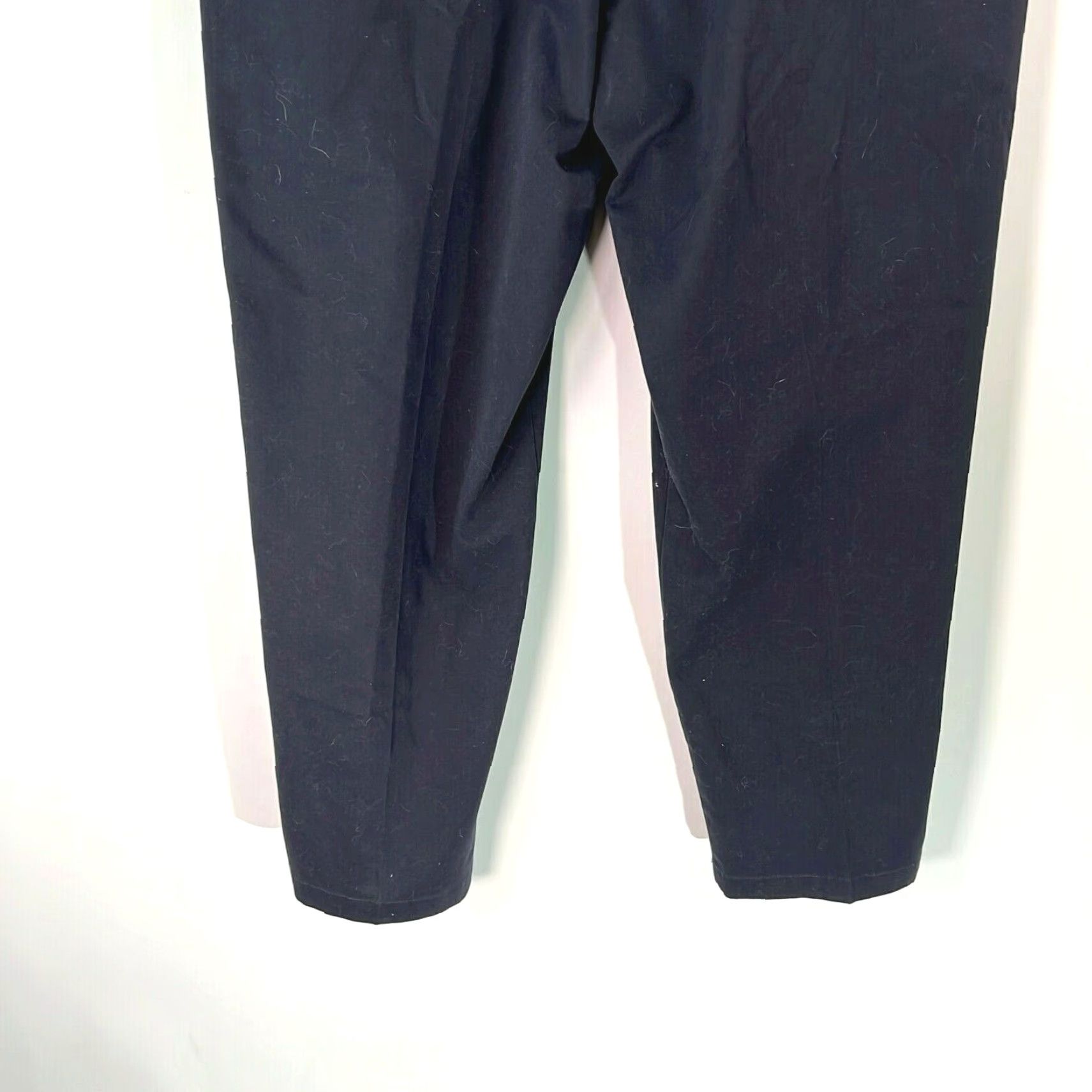 Dockers DOCKERS Mens Flat Front Relaxed Mid Rise Casual Black Dress Pants 36X30 Size US 36 / EU 52 - 5 Thumbnail