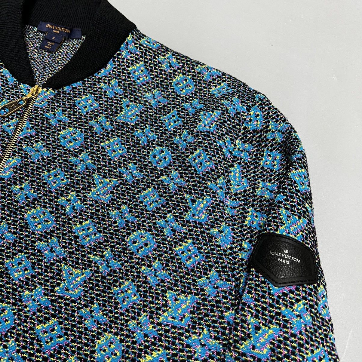 Louis Vuitton Louis Vuitton Monogram Bomber Knit Jacket sweater Size S / US 4 / IT 40 - 2 Thumbnail
