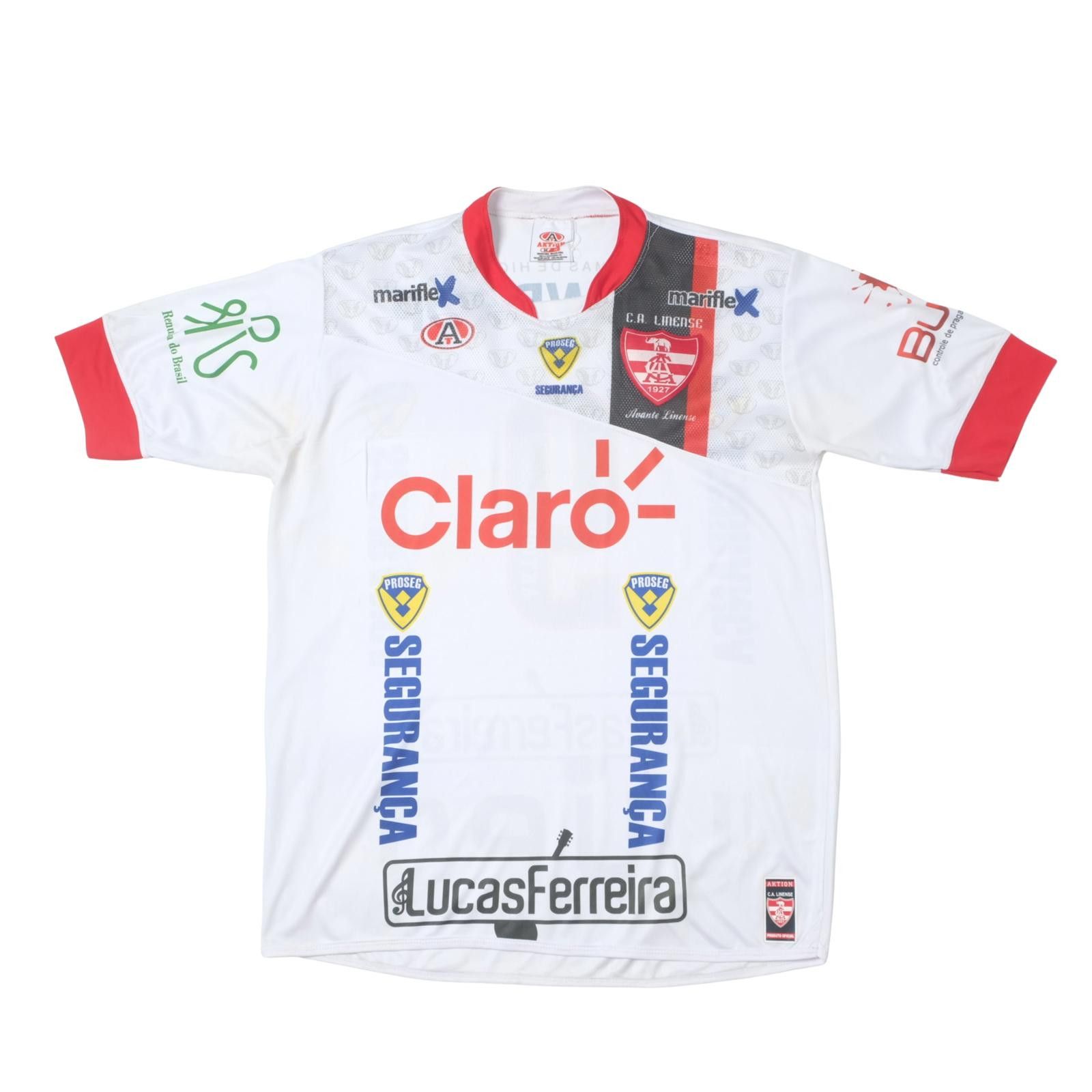 Action Bronson 2013/14 Clube Atletico Linense (Brazil) Away Shirt (M/L) Size US M / EU 48-50 / 2 - 1 Thumbnail