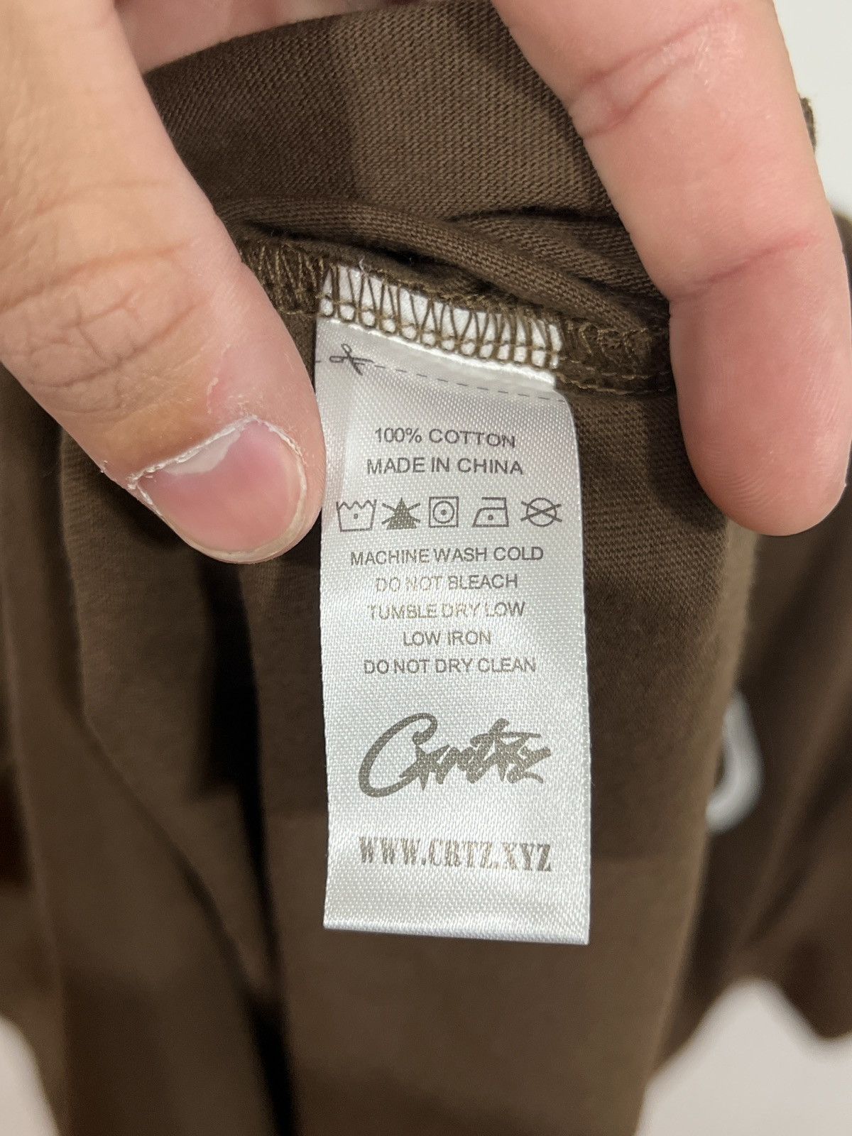 Corteiz Corteiz OG Island Brown Tee Size US L / EU 52-54 / 3 - 7 Thumbnail