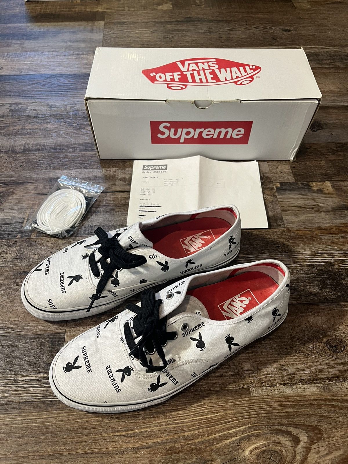 Playboy × Supreme × Vans Supreme playboy vans Size US 11 / EU 44 - 7 Thumbnail