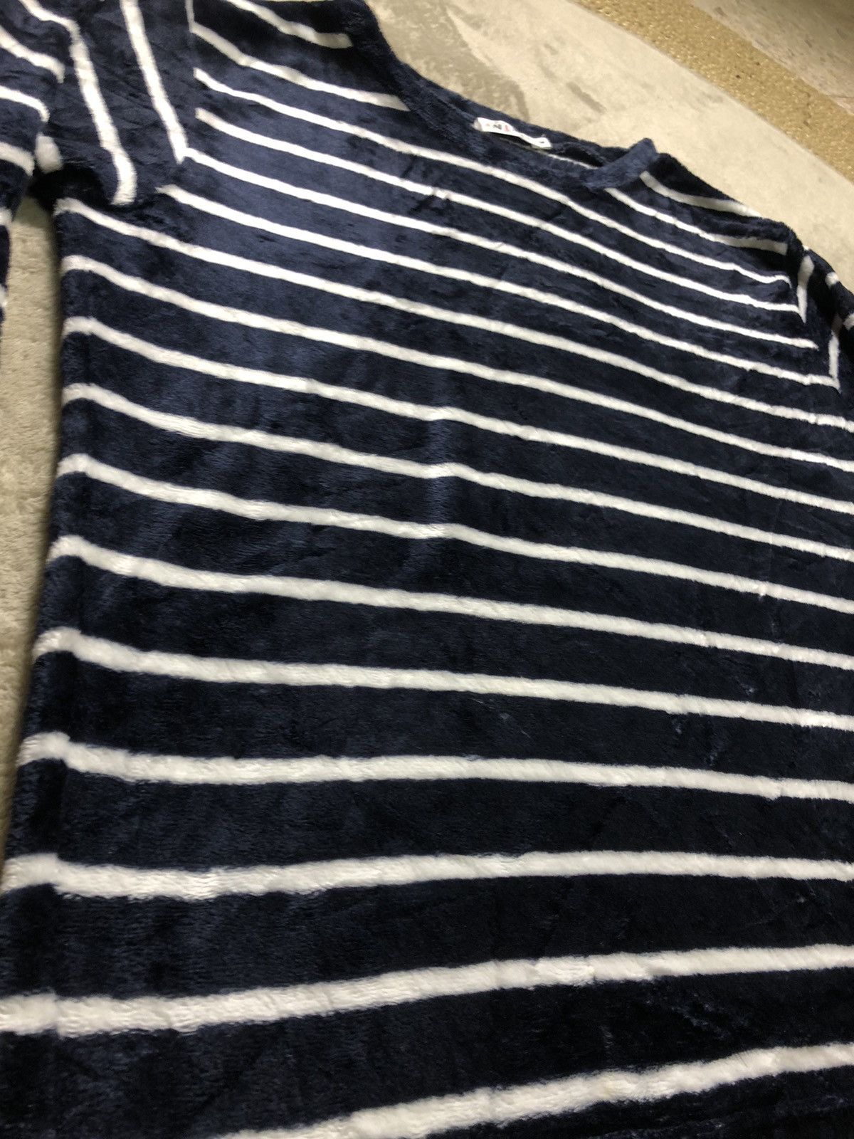 Vintage Vintage Stripe Mohair Kurt Cobain Style Sweater Size US M / EU 48-50 / 2 - 4 Thumbnail