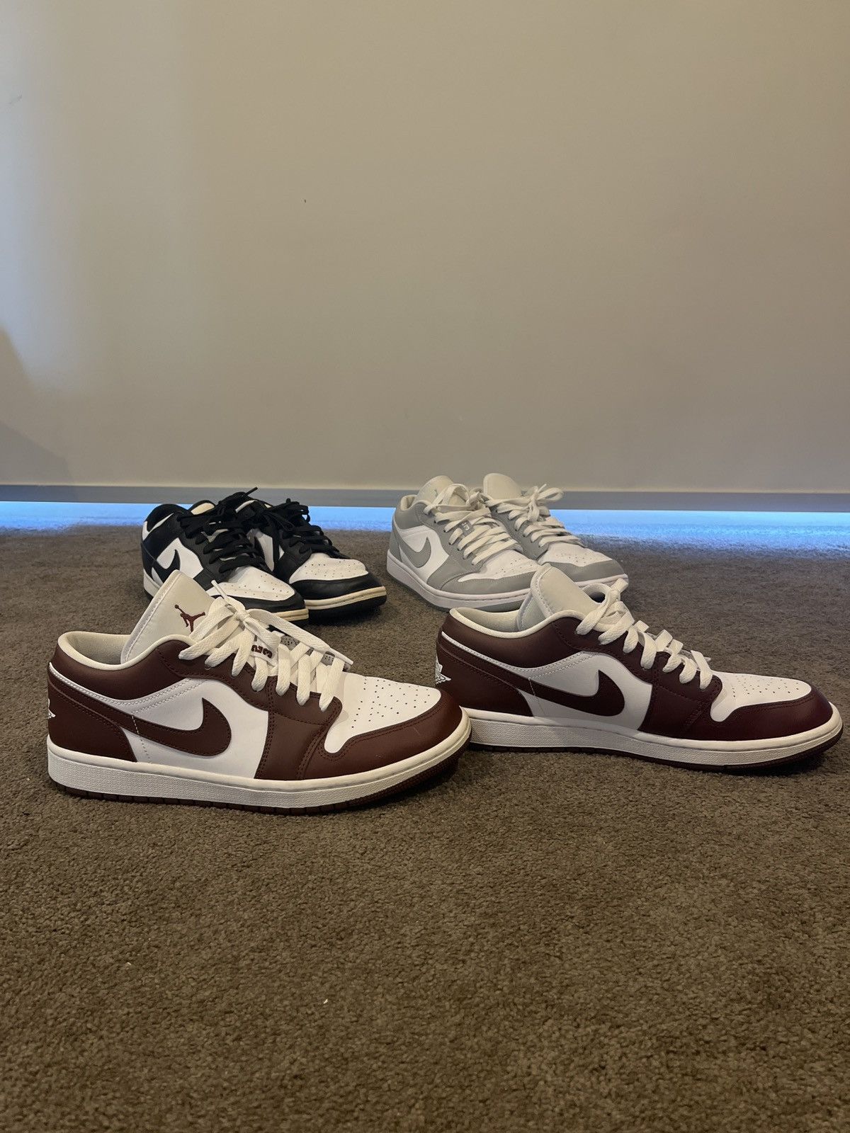 Nike Jordan brown low top Size US 10 / EU 43 - 3 Thumbnail
