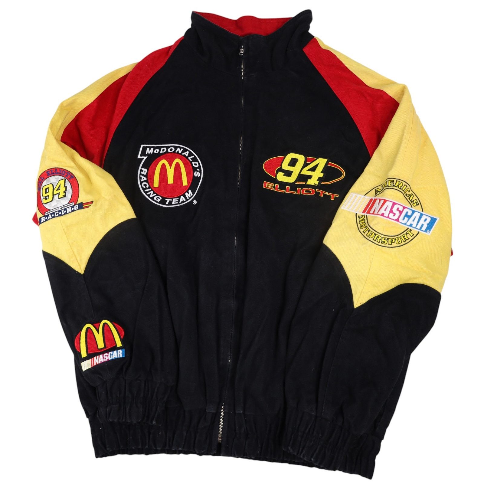 Logo Athletic VTG Logo Athletic #94 Bill Elliott McDonalds Racing Jacket Size US L / EU 52-54 / 3 - 1 Thumbnail