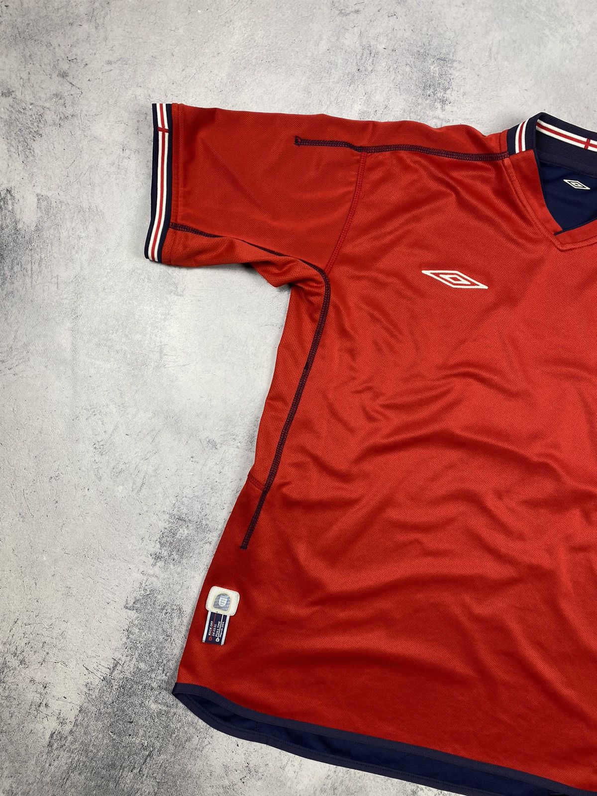 Umbro × Vintage Vintage 00s Umbro England Reversible Football Soccer Jersey Size US XL / EU 56 / 4 - 12 Thumbnail