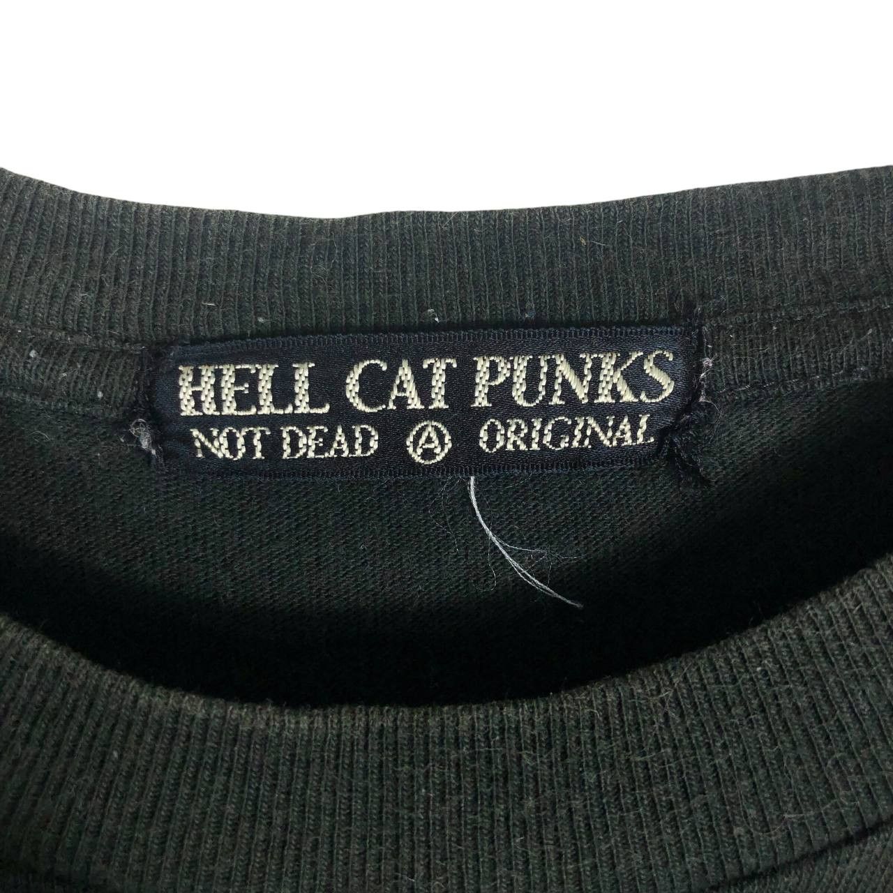 Japanese Brand × Seditionaries × Vintage Vintage Hell Cat Punks Japanese Brand T-shirt Size US S / EU 44-46 / 1 - 6 Thumbnail