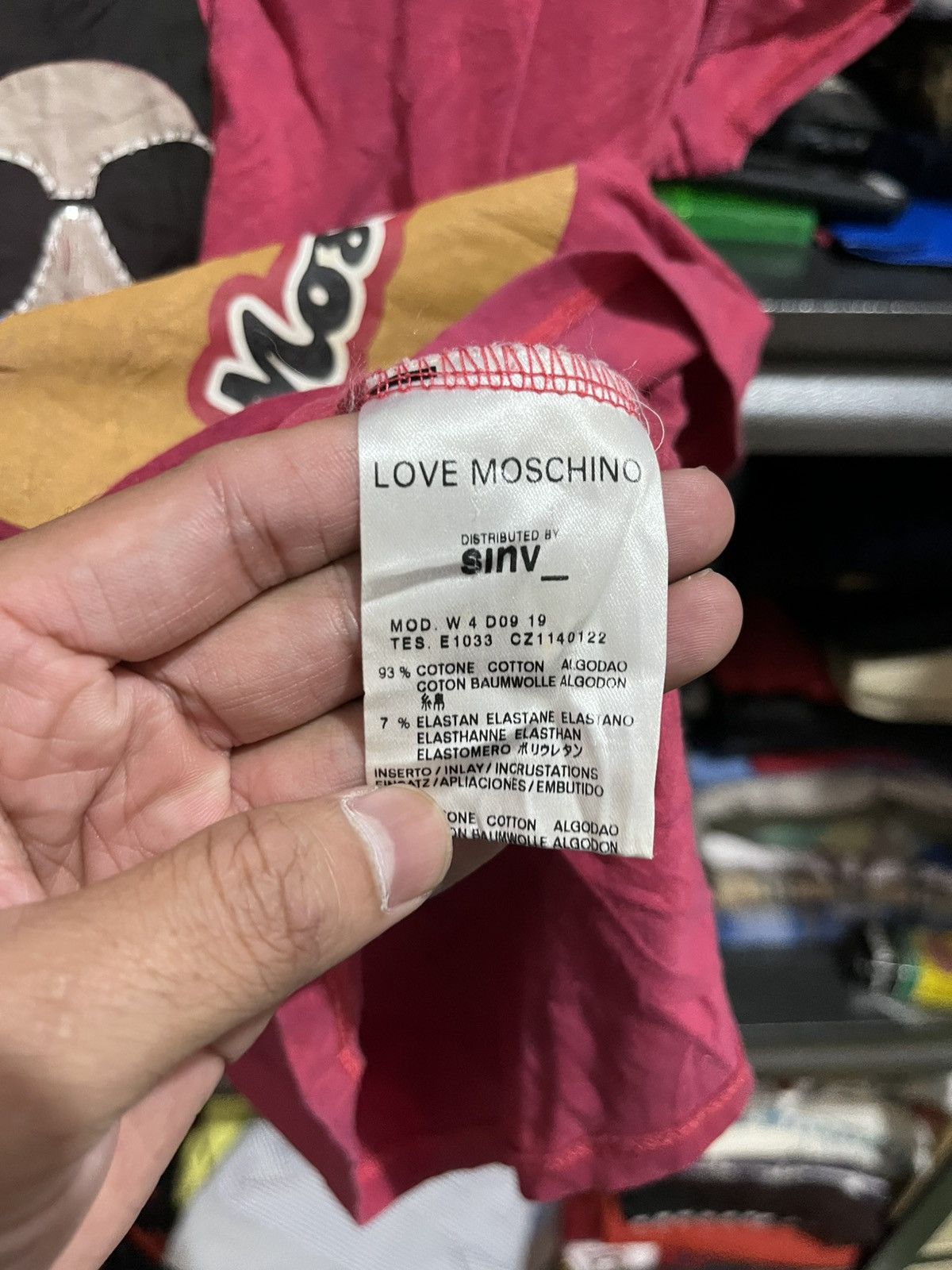 Love Moschino × Moschino Love moschino tee Size S / US 4 / IT 40 - 4 Thumbnail