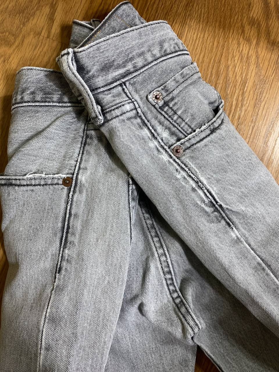 Levi's Vintage Levis 501 Super Gray Jeans Size US 33 - 17 Thumbnail