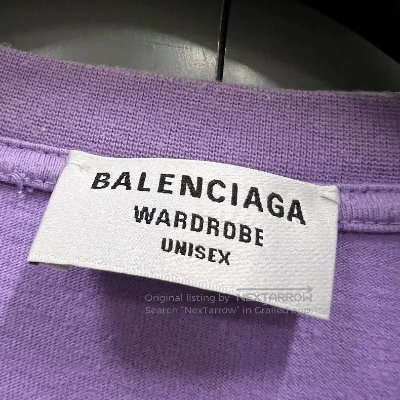 Balenciaga Balenciaga Purple coke short sleeve Size US M / EU 48-50 / 2 - 3 Thumbnail