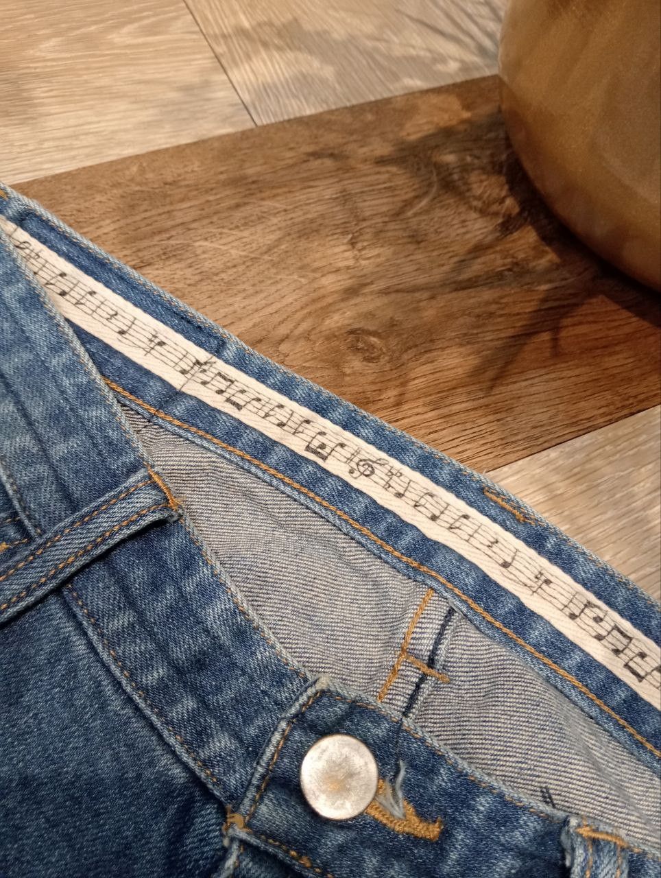 Number (N)ine NUMBER NINE X STUDIOUS BLUE DISTRESSED SKINNY STRETCH JEANS Size US 29 - 6 Thumbnail