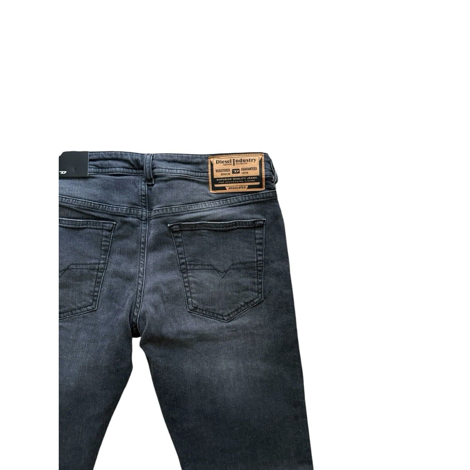 Diesel Diesel Mens Jeans Buster Slim Tapered RM063 Black Size 32/32 Size US 32 / EU 48 - 7 Thumbnail