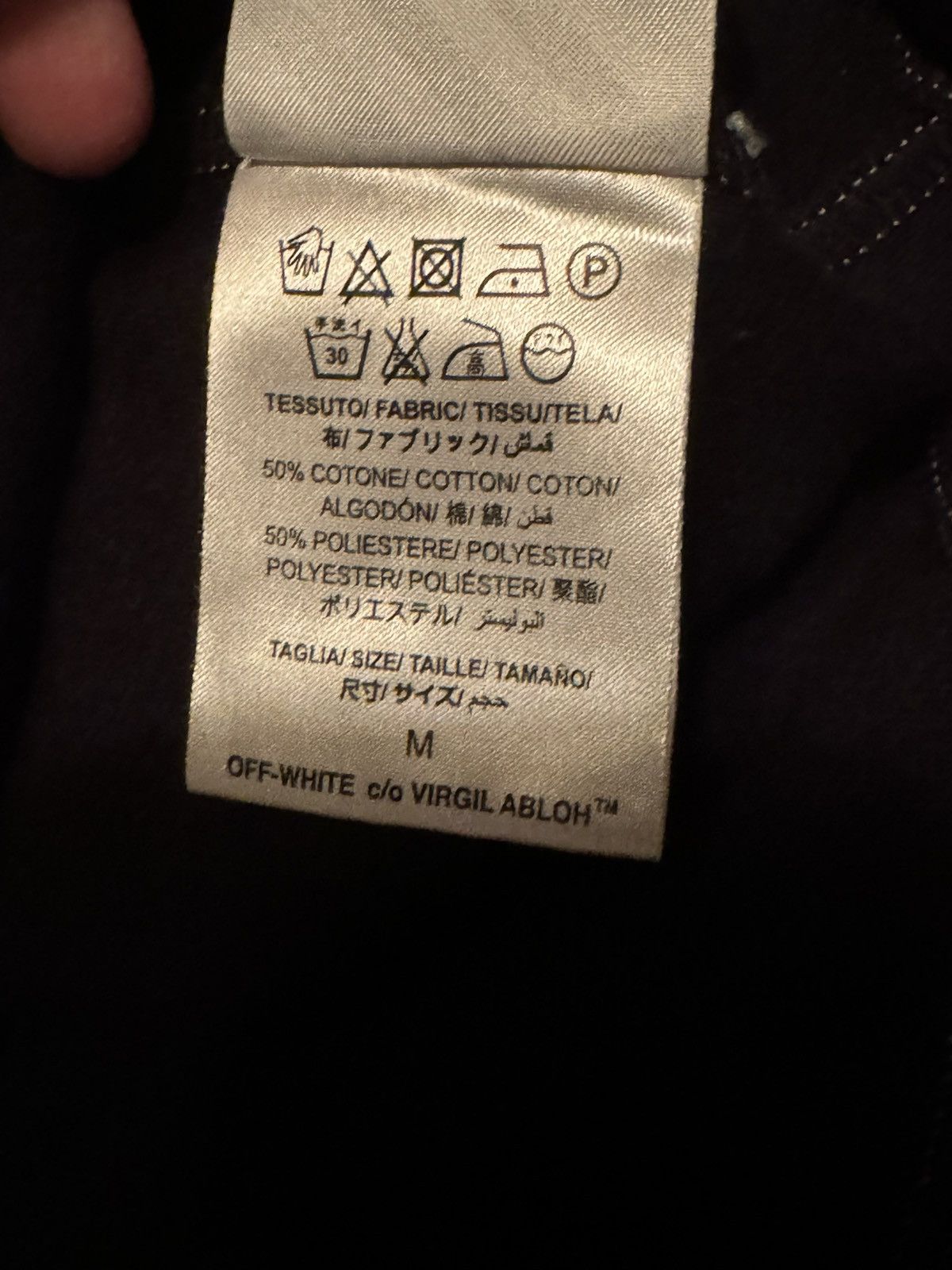 Off-White Off-White I Just Was Thinking Hoodie Size US M / EU 48-50 / 2 - 6 Thumbnail