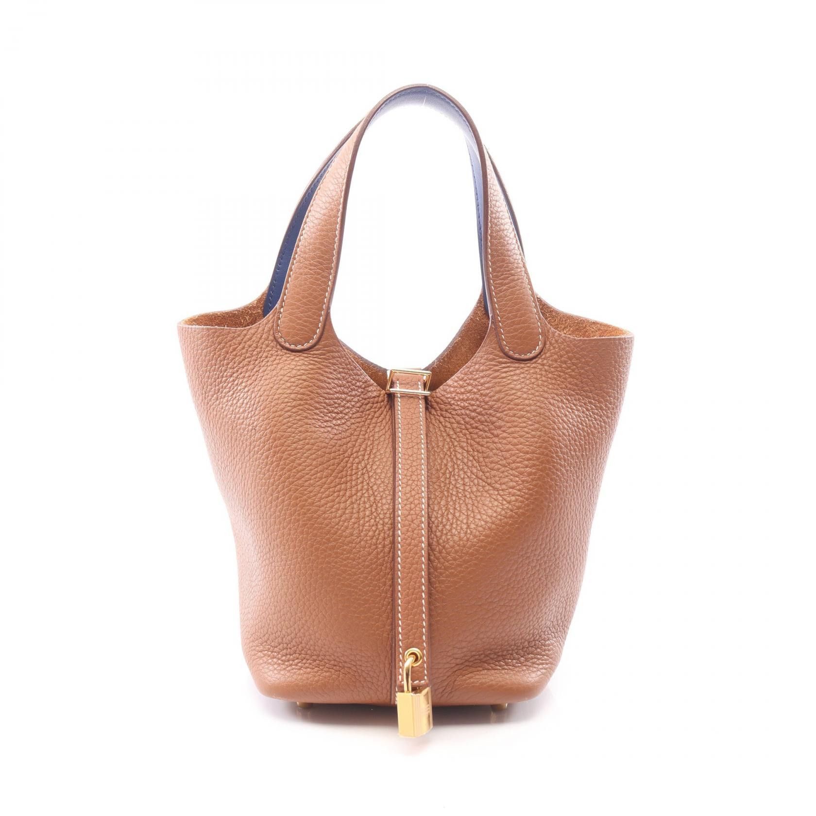 Hermes Hermes Hermes Picotin Lock PM Eclat Calf Leather Handbag Leather Handbag Stamp U (2022) DUTY FREE for USA Size ONE SIZE - 1 Thumbnail