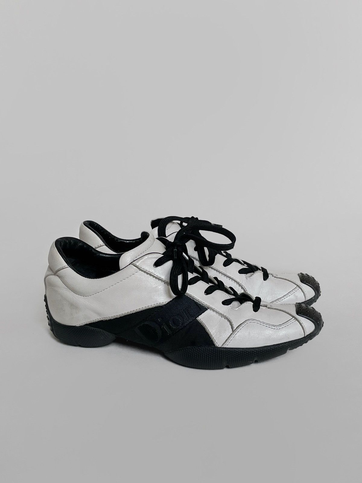 Dior Vintage Dior boxing leather sneakers 2000s Size US 7.5 / IT 37.5 - 5 Thumbnail