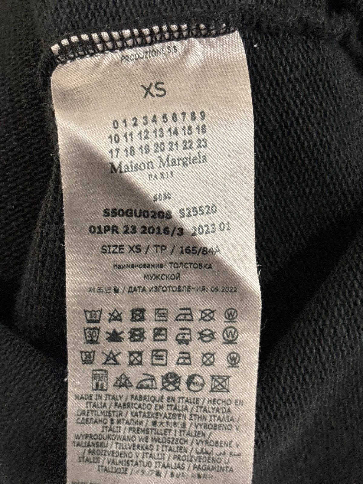 Maison Margiela Maison Margiela Oversized Sweatshirt XS Size US XS / EU 42 / 0 - 4 Thumbnail