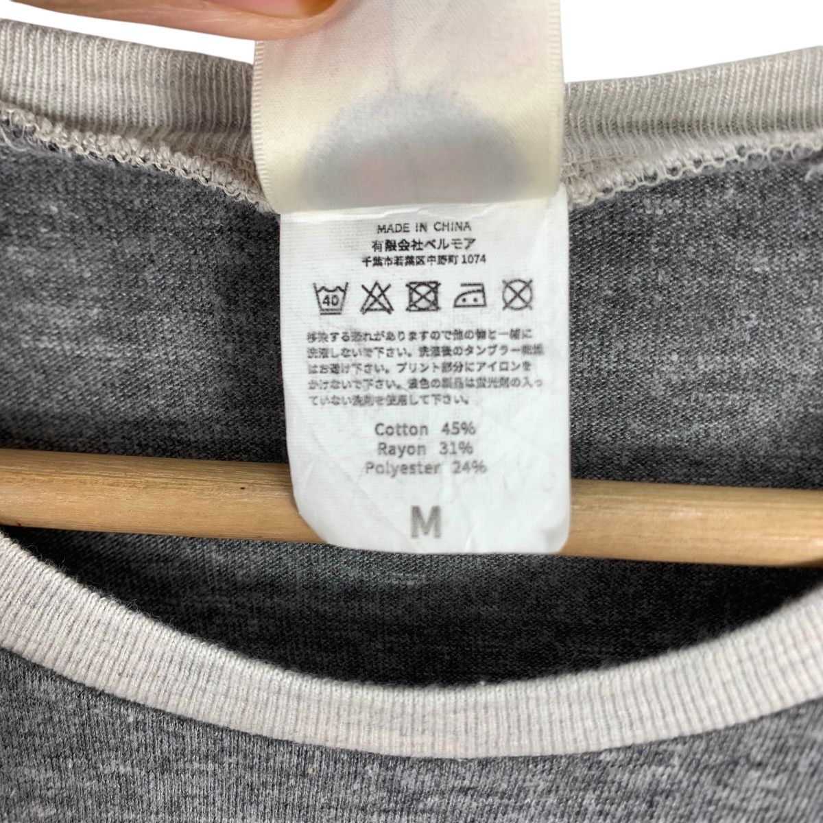 Japanese Brand × Vintage Vintage REDBROS Peace Three Quarter Rayon Tee Shirt Size US M / EU 48-50 / 2 - 5 Thumbnail