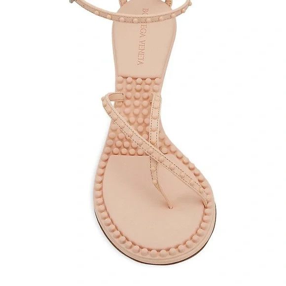 Bottega Veneta o1y0725 Ankle Strap Sandals in Blush Size US 5 / IT 35 - 3 Thumbnail