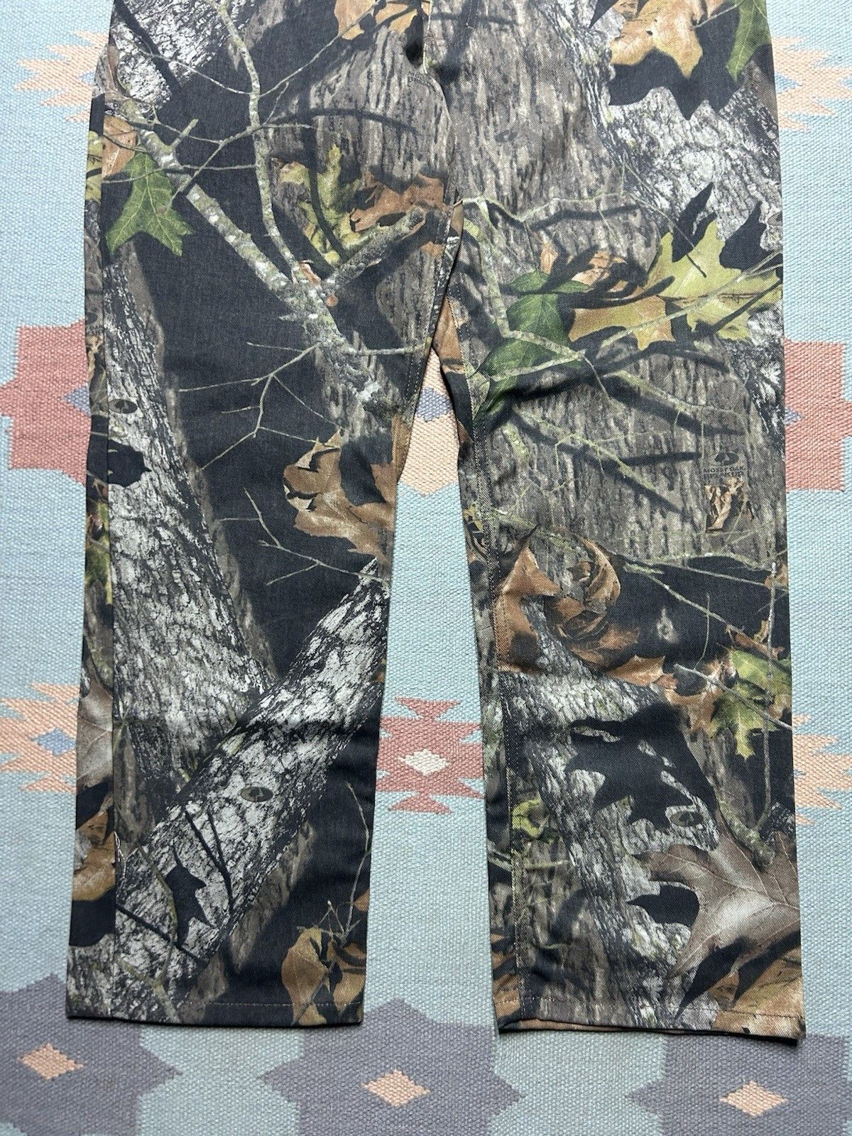 Vintage NEW Vtg diamond cut jean mossy oak camo camouflage NWT 38x31 Size US 38 / EU 54 - 7 Thumbnail