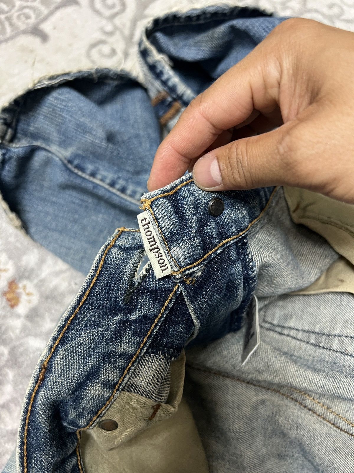 Designer × Polo Ralph Lauren POLO RALPH LAUREN THOMPSON JEANS DENIM Size US 36 / EU 52 - 18 Thumbnail