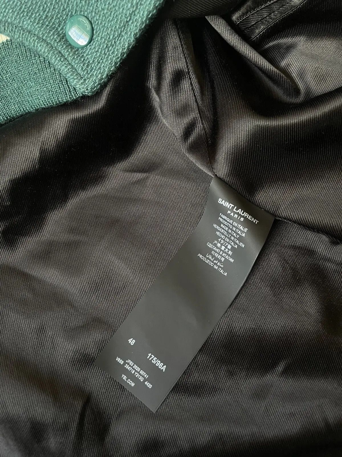 Saint Laurent Paris Saint Laurent Teddy Jacket Size US M / EU 48-50 / 2 - 6 Thumbnail