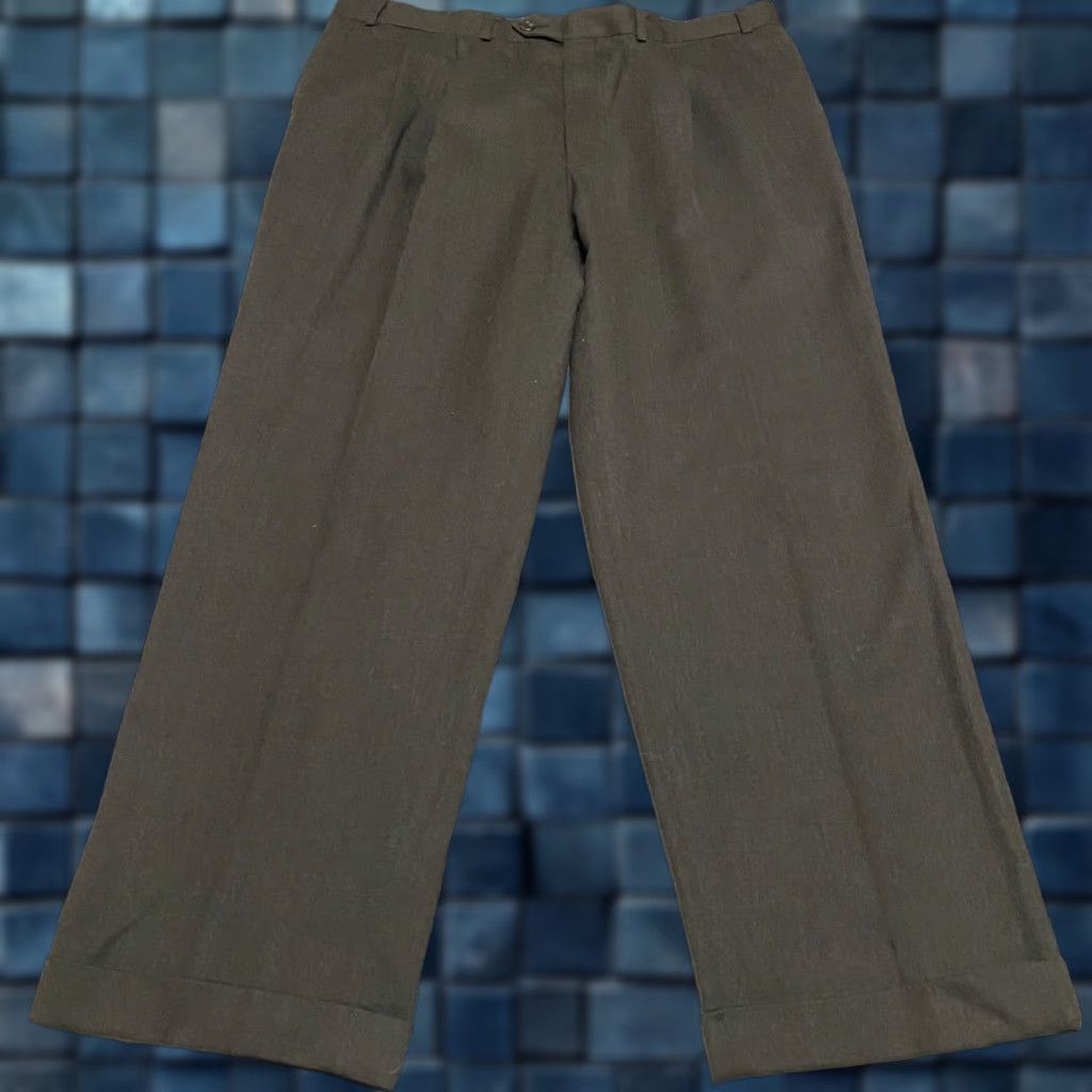 Ralph Lauren Lauren Ralph Lauren Mens 38 Dress Pants Brown Wool Straight Business Office Size US 38 / EU 54 - 1 Thumbnail