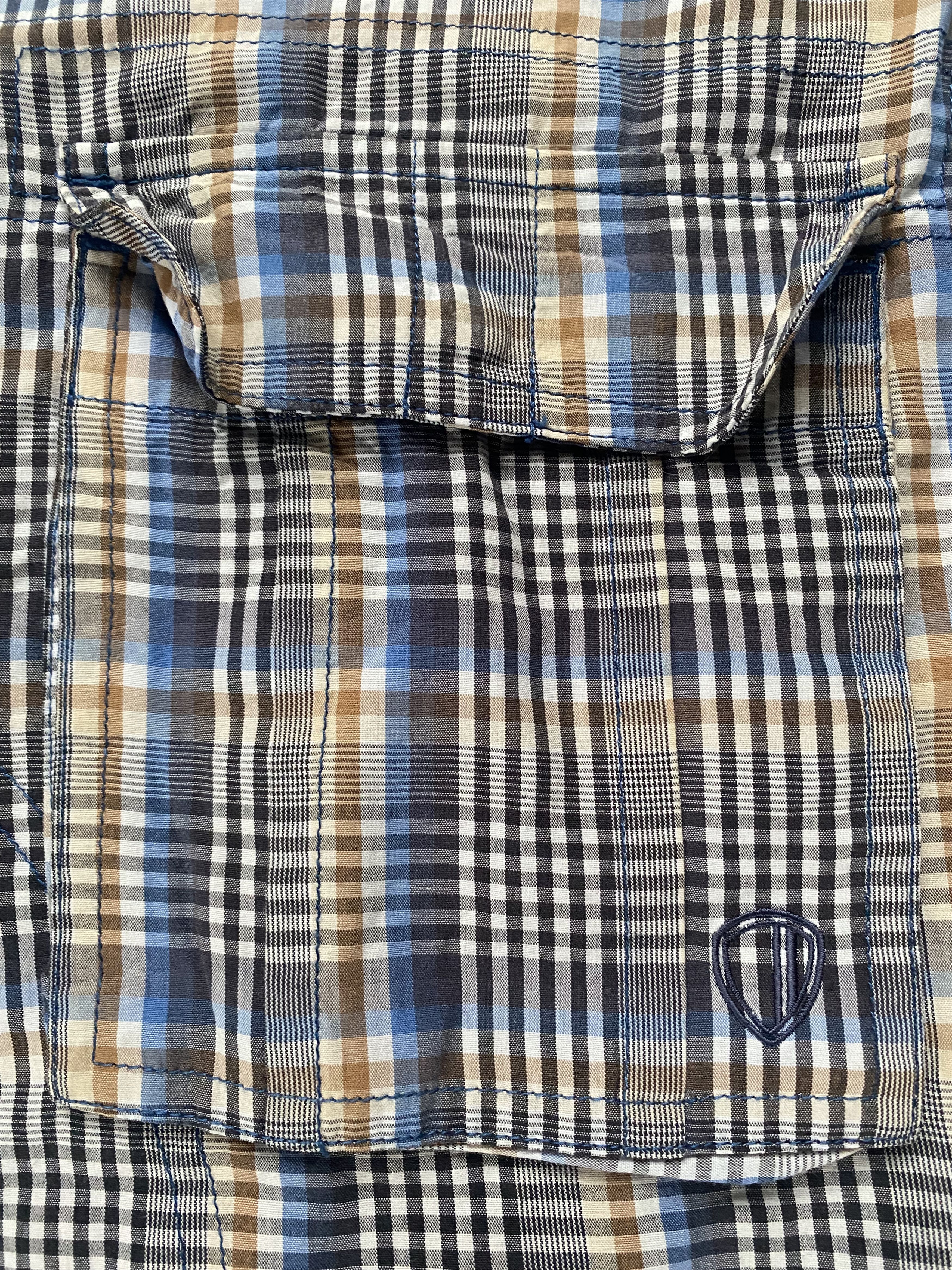 Ben Sherman Ben Shreman Cargo Tartan Short Pants Size US 32 / EU 48 - 3 Thumbnail