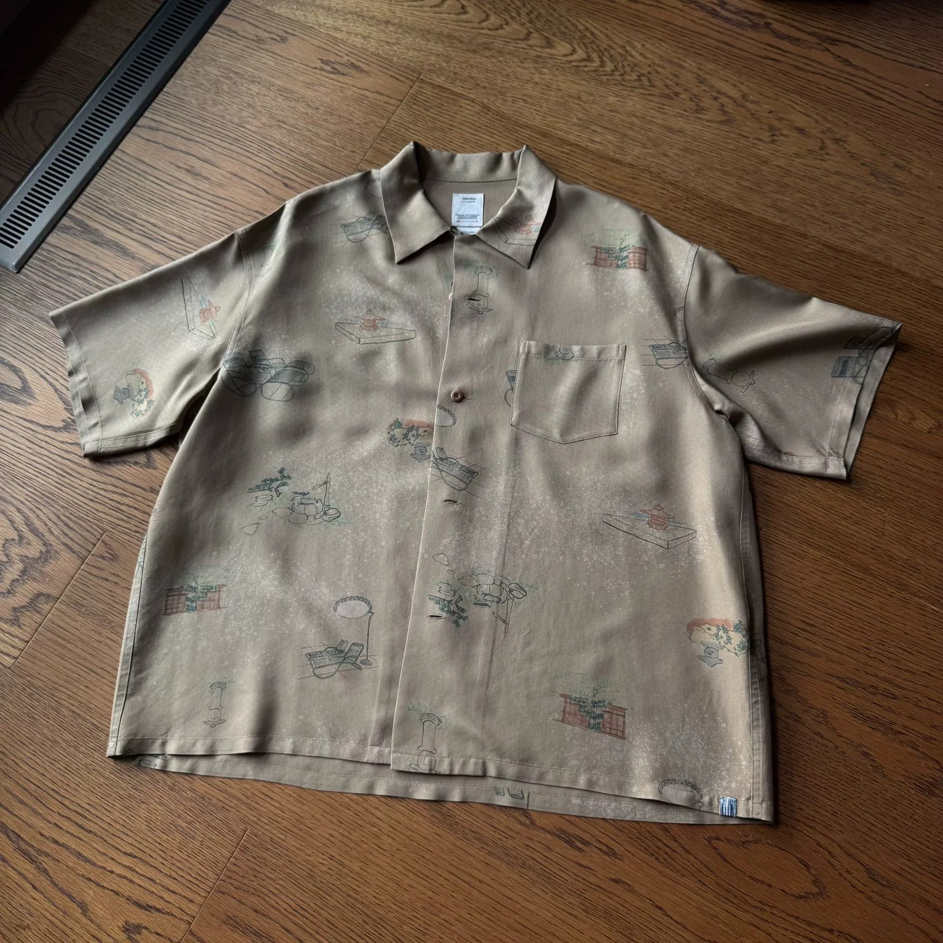 Visvim visvim 21ss Wallis S/S Garden Shirt Size US M / EU 48-50 / 2 - 1 Thumbnail