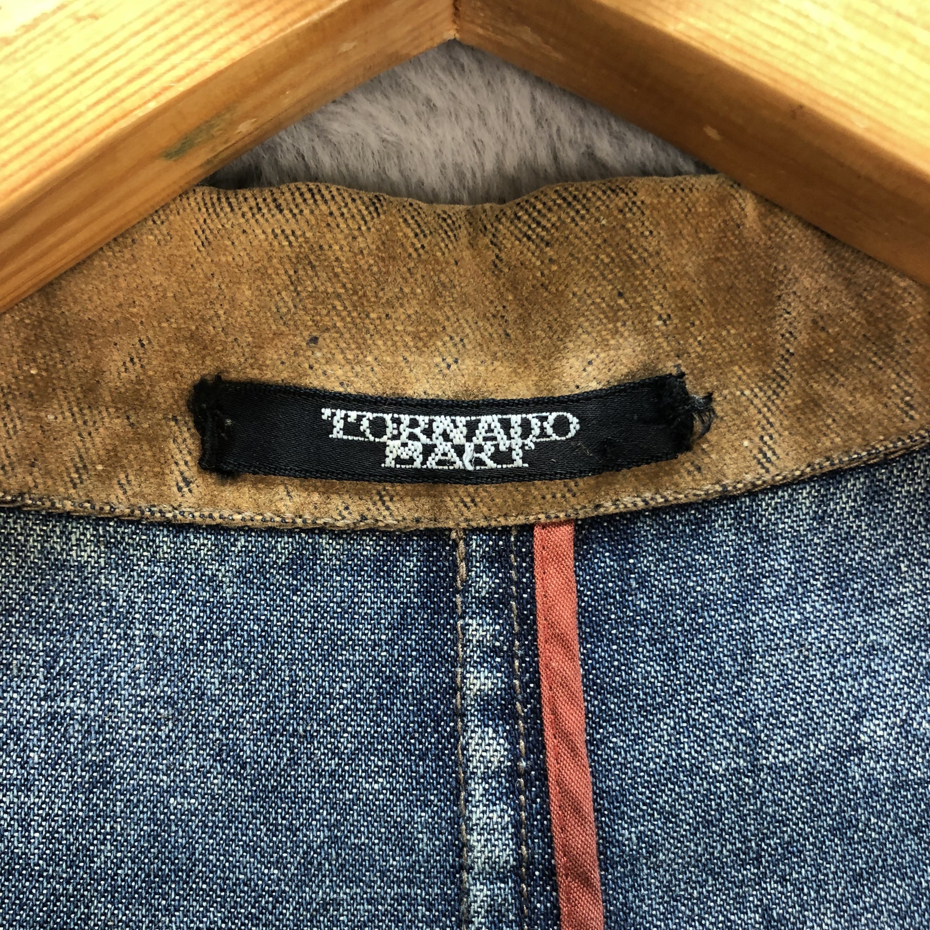 Tornado Mart TORNADO MART VELVET DENIM HYBRID CASUAL JACKET #7383-137 Size US L / EU 52-54 / 3 - 9 Thumbnail