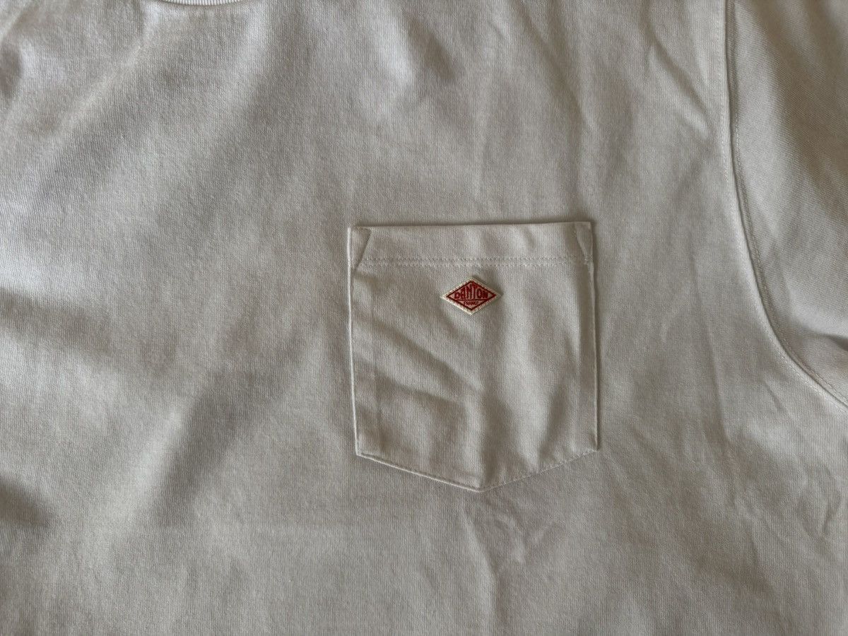 Danton Danton White T-Shirt Basics Size US XL / EU 56 / 4 - 2 Thumbnail
