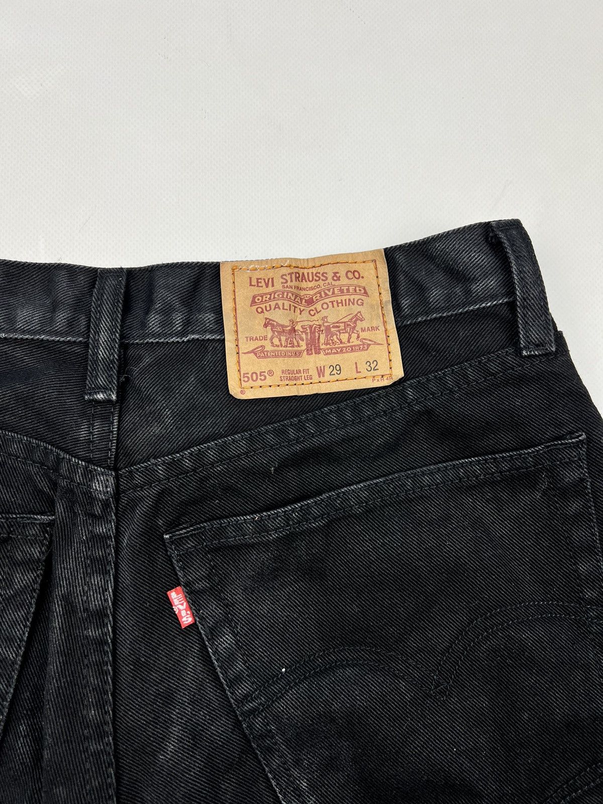 Levi's Vintage 505 Levi's Big E Denim Pants stone washed Size US 29 - 3 Thumbnail