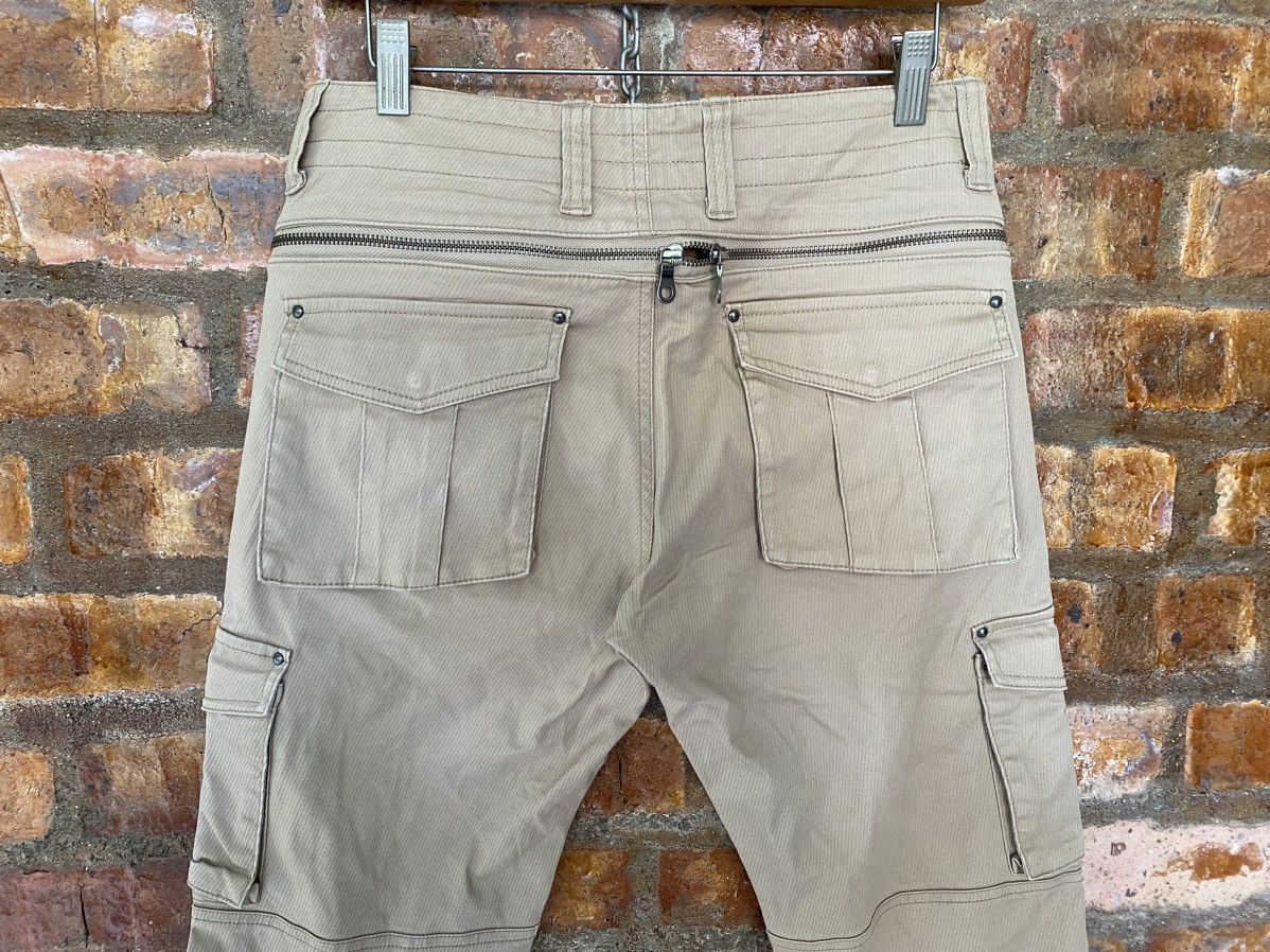PPFM 2000s Boycott Japan Back Zipper like herringbone cargos Size US 29 - 3 Thumbnail