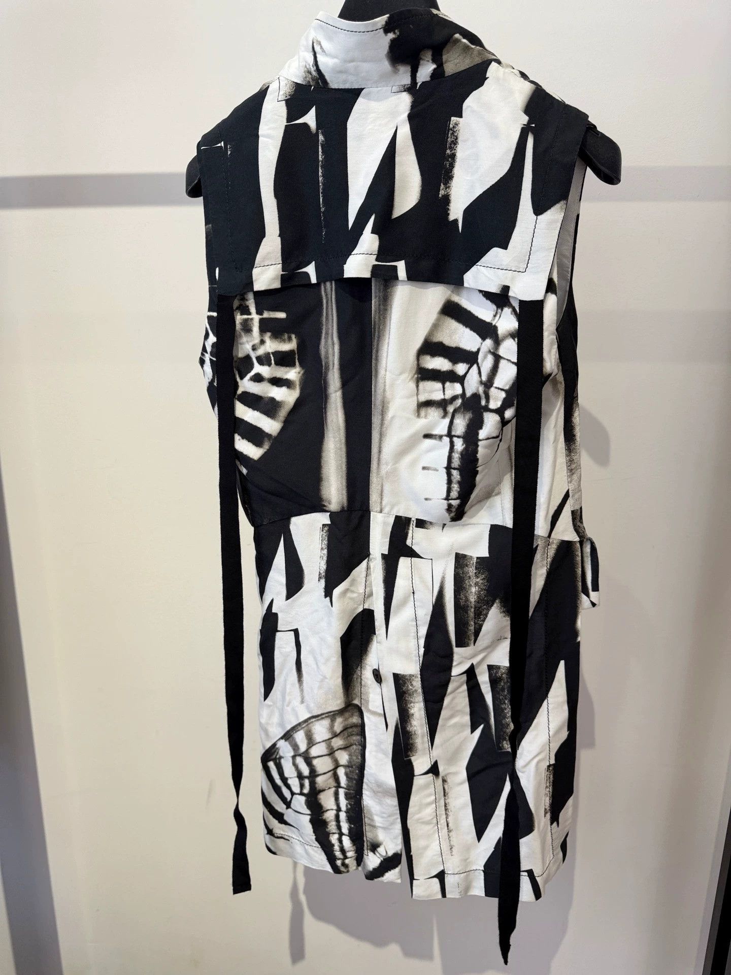 Ann Demeulemeester Ann Demeulemeester 2011 Multi-Zip Vest 34 F/S B/L Size XXS / US 00 / IT 34 - 6 Thumbnail
