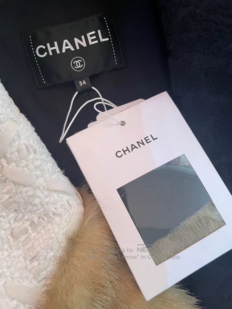 Chanel Chanel Castle Series Handicraft Lapel Coat Size XXS / US 00 / IT 34 - 7 Thumbnail