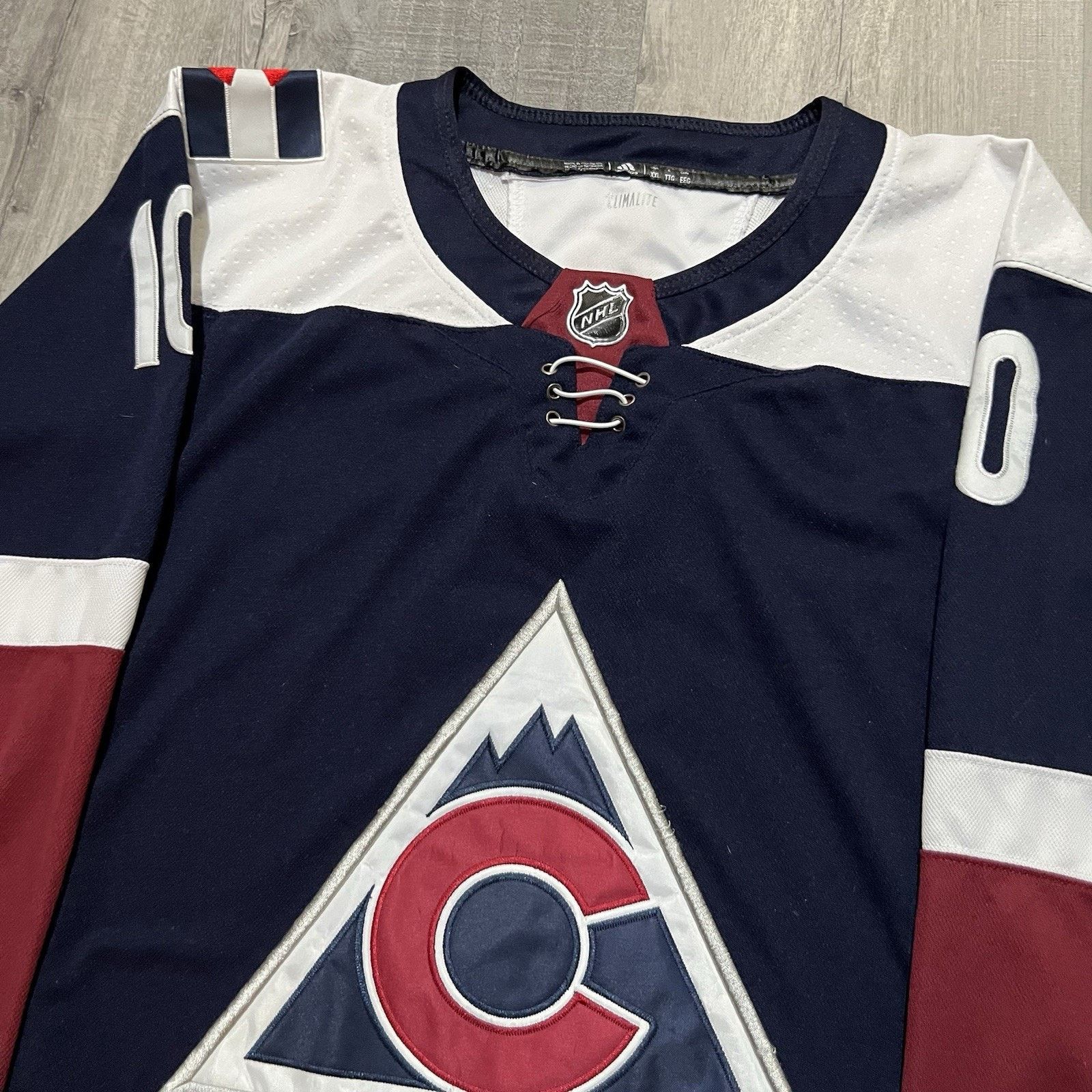 Adidas Colorado Avalanche Adidas Boulder Strong Hockey Jersey 2XL Size XXL / US 16-18 / IT 52-54 - 4 Thumbnail
