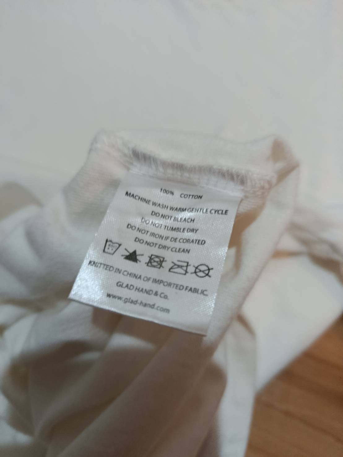 Japanese Brand Glad hand&co pocket t-shirt Size US L / EU 52-54 / 3 - 4 Thumbnail