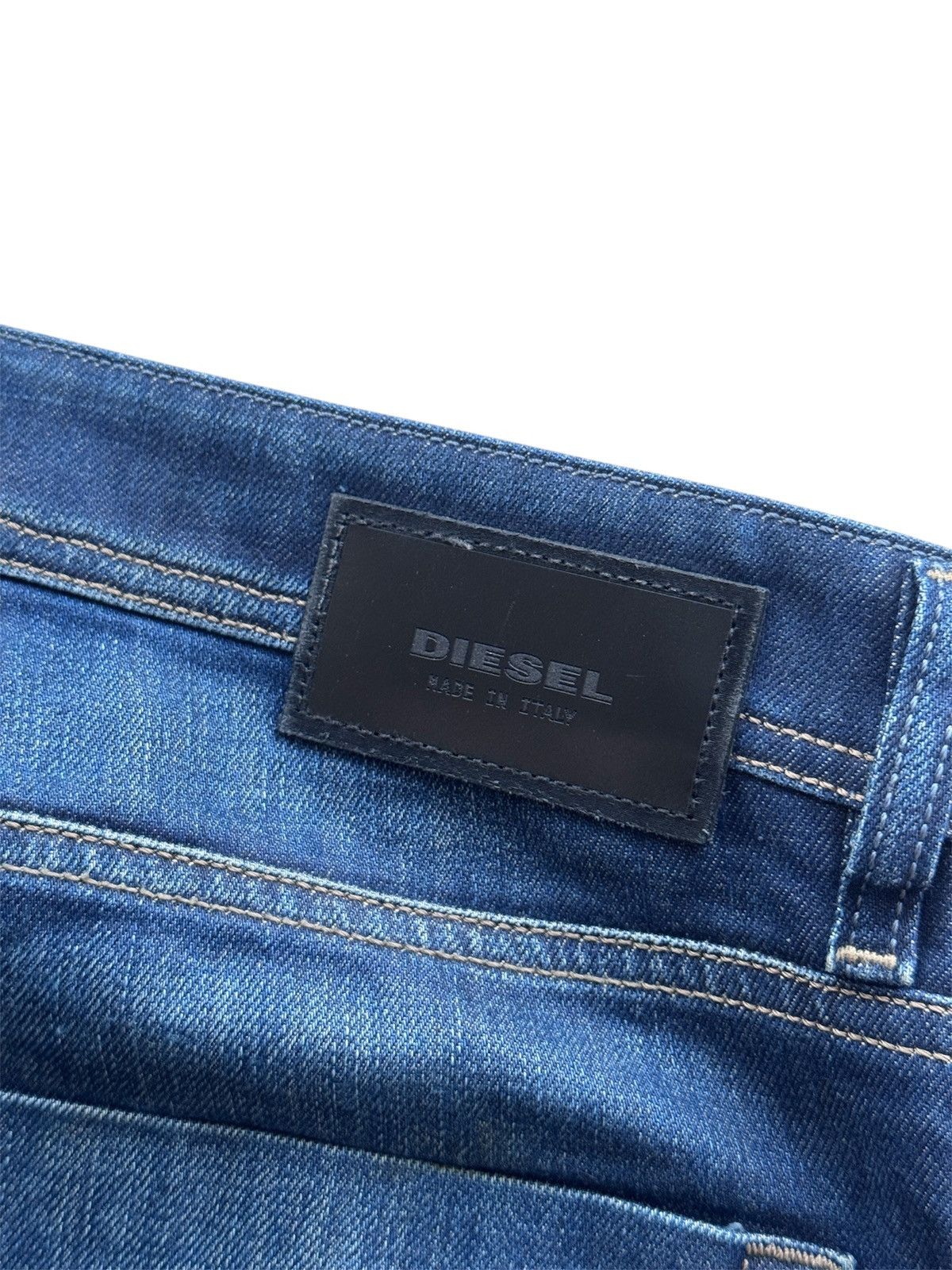 Diesel × Diesel Black Gold Diesel Tepphar Slim Carrot 0848V Stretch Jeans Size US 31 - 9 Thumbnail