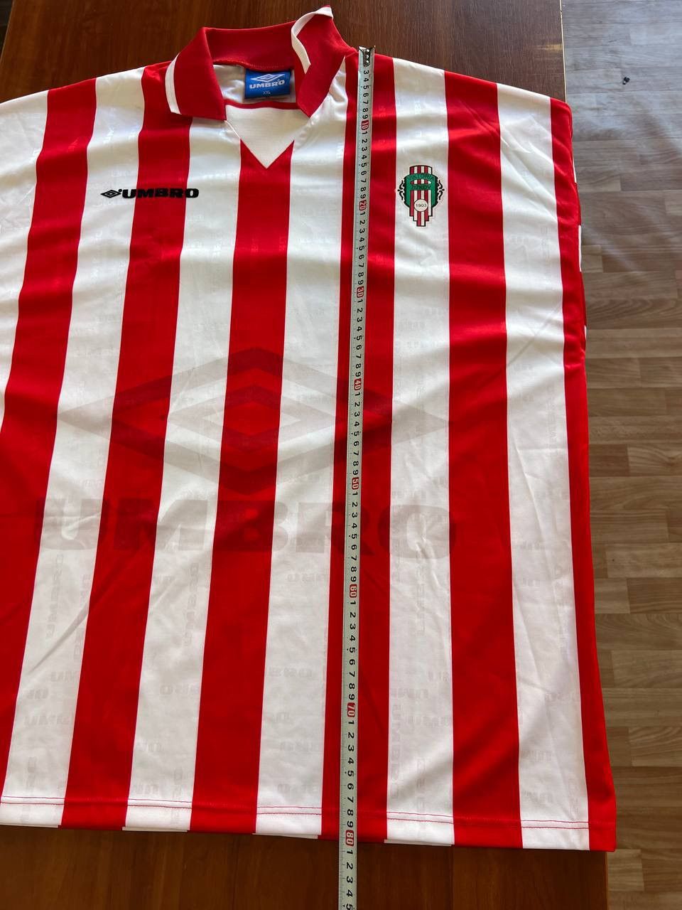 Vintage 1995/96 VIKTORIA ZIZKOV #70 UMBRO MATCH WORN SOCCER JERSEY Size US XXL / EU 58 / 5 - 12 Thumbnail