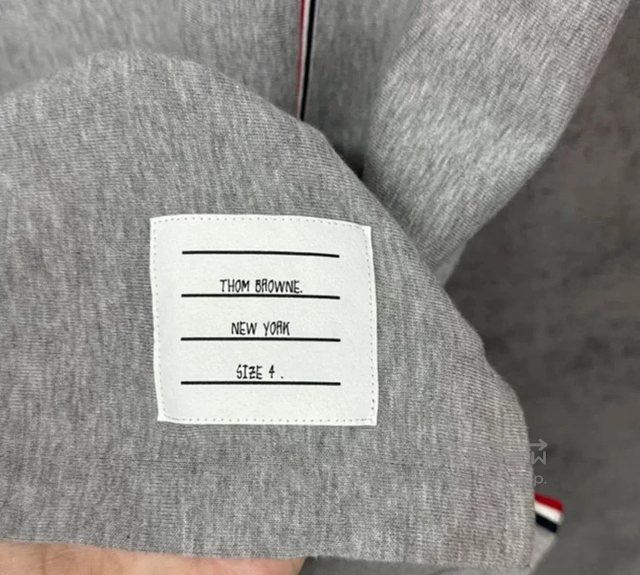 Thom Browne THOMBROWNE Tb25 Rib Knit Tape Casual Tee. Size US S / EU 44-46 / 1 - 4 Thumbnail