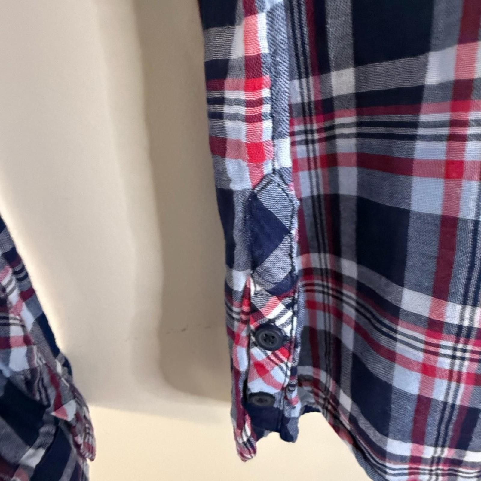 Other Allison Joy double sided plaid button up top SZ XS Size XS / US 0-2 / IT 36-38 - 3 Thumbnail