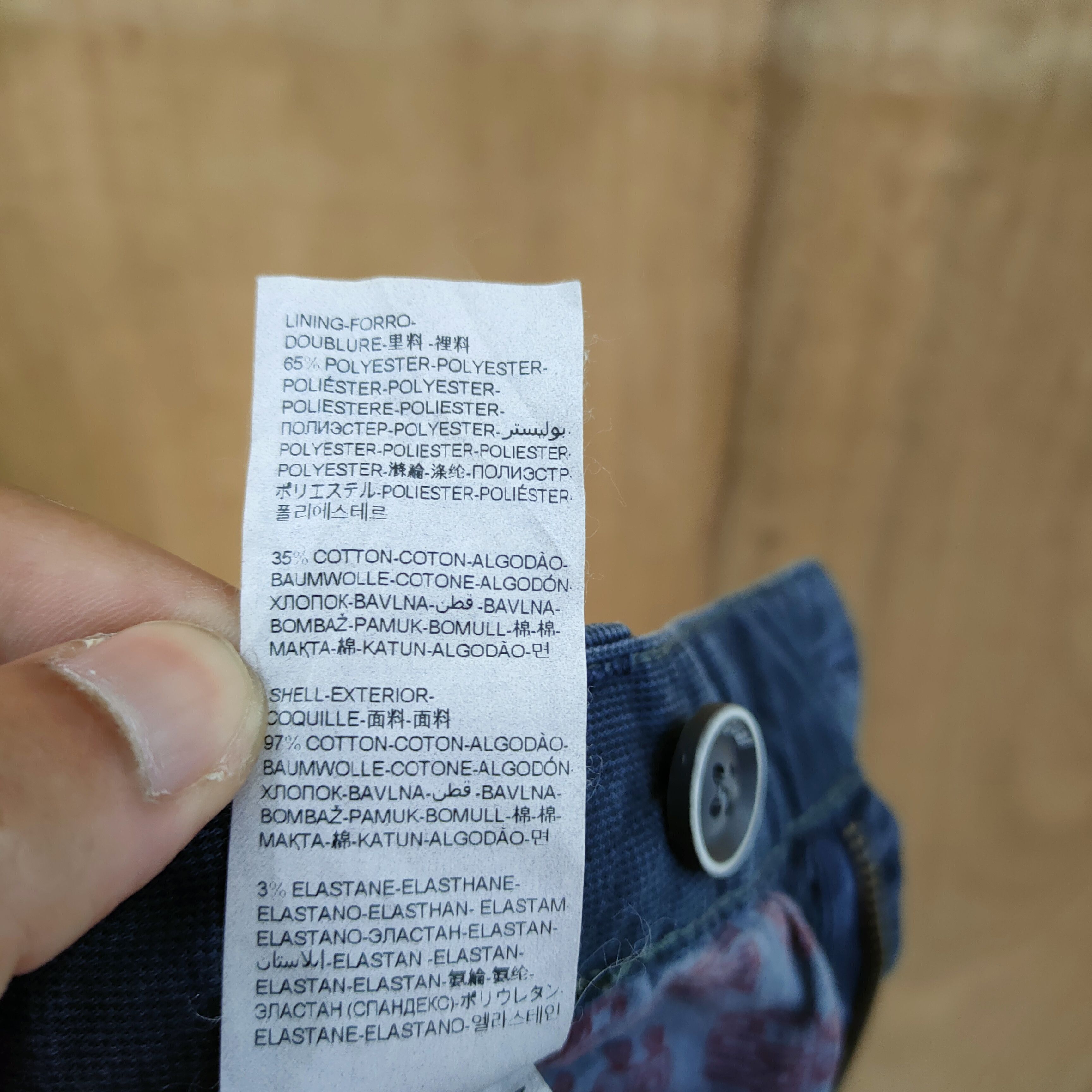 Desigual DESIGUAL DARK BLUE SKINNY CARGO PANTS Size US 30 / EU 46 - 13 Thumbnail