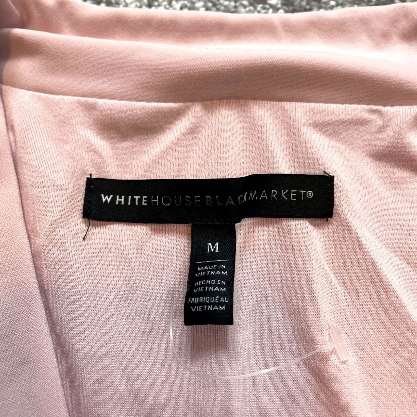 White House Black Market White House Black Market Blouse Shirt Womens M Pink V Neck Sleeveless Knit Stretch Size M / US 6-8 / IT 42-44 - 7 Thumbnail