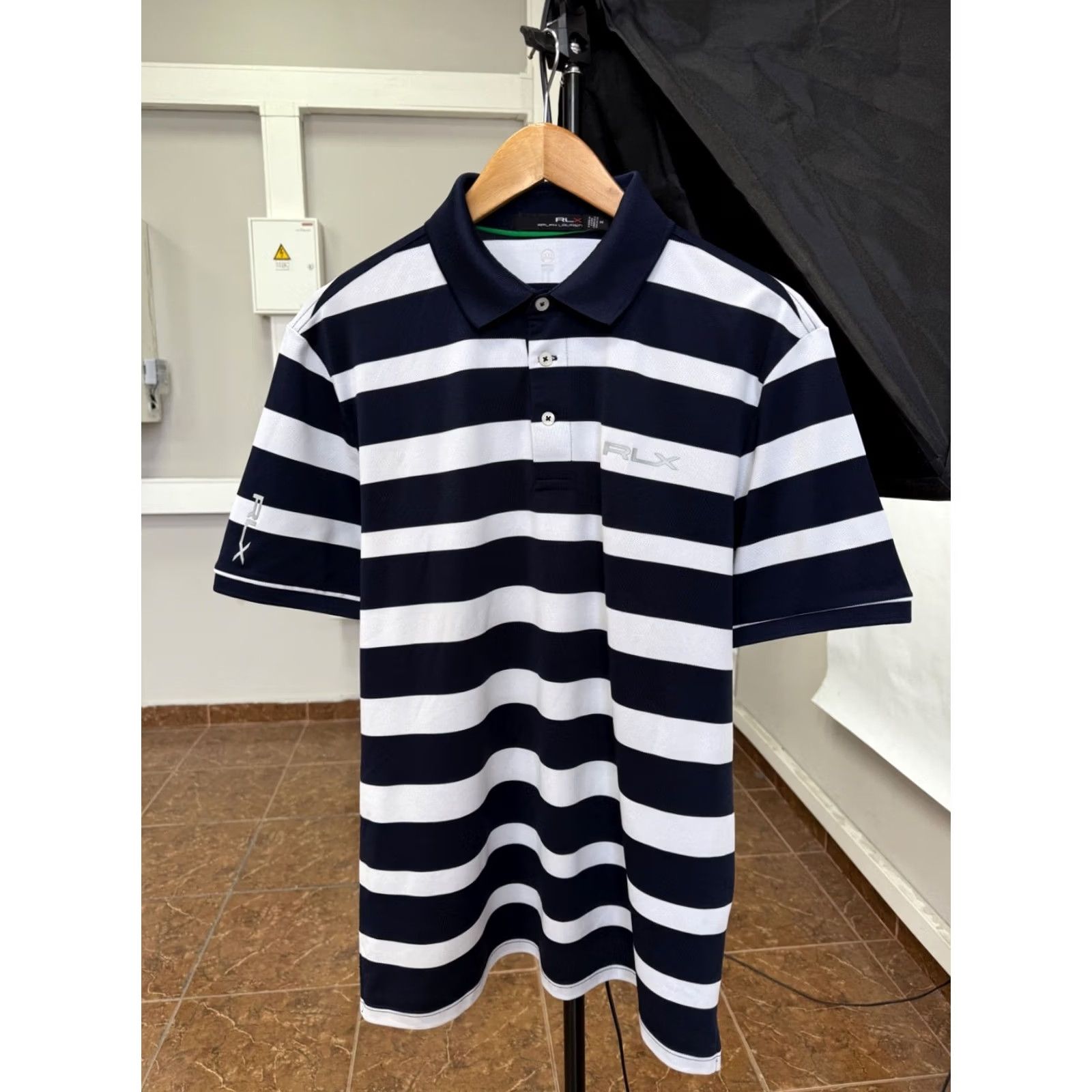 Ralph Lauren Polo Ralph Lauren RLX eXtreme Sport Polo T-Shirt Y2K Rare Multicolor Polo RLX Sports Men M/L Shirt Size US M / EU 48-50 / 2 - 2 Thumbnail