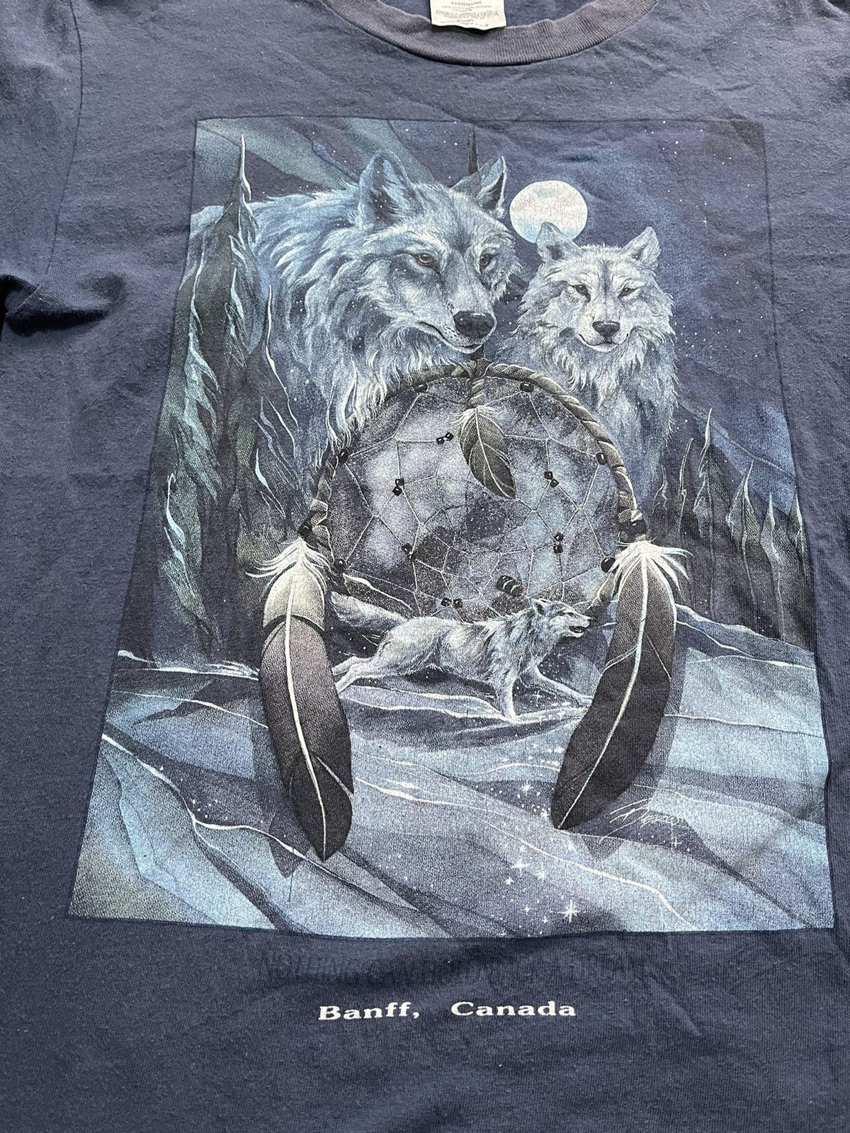 VINTAGE ANIMALS PHOTO TEE VERY RARE