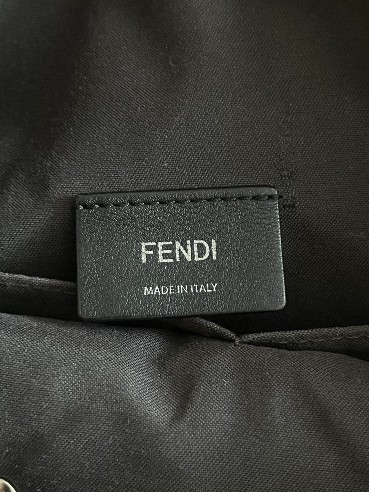 Fendi Fendi Roma Black Leather Convertible Bag / Backpack 2-Way Size ONE SIZE - 6 Thumbnail